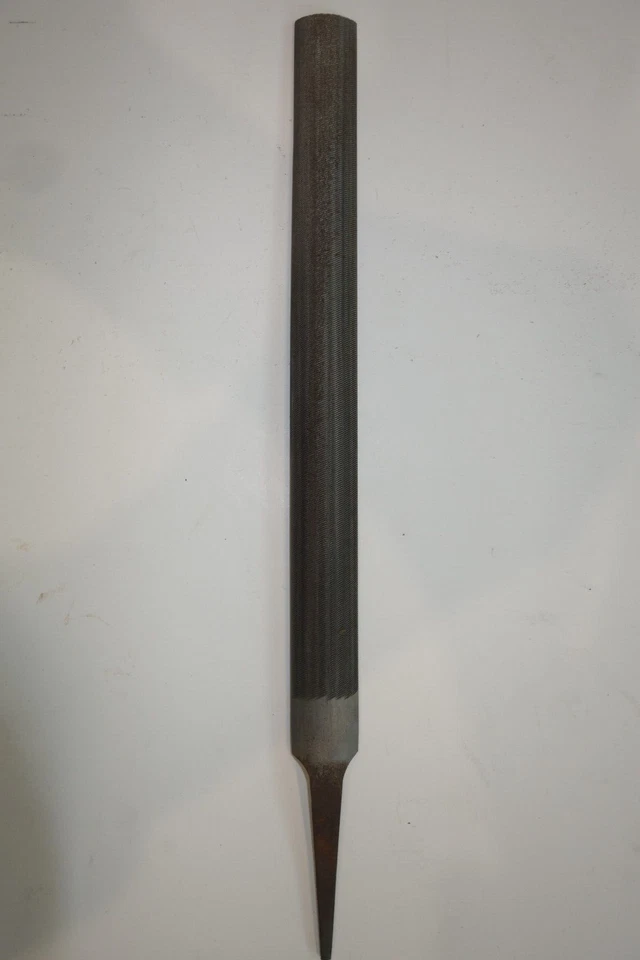 1 x Vintage Nicholson Half Round Smooth Hand File 8'' Made In USA - Image 4 of 4