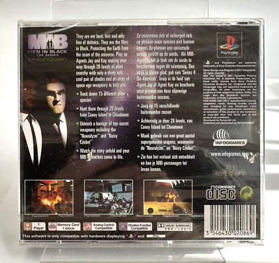 Men In Black Crashdown Sur PS1 – Complet Comme Neuf – Envoi Suivi