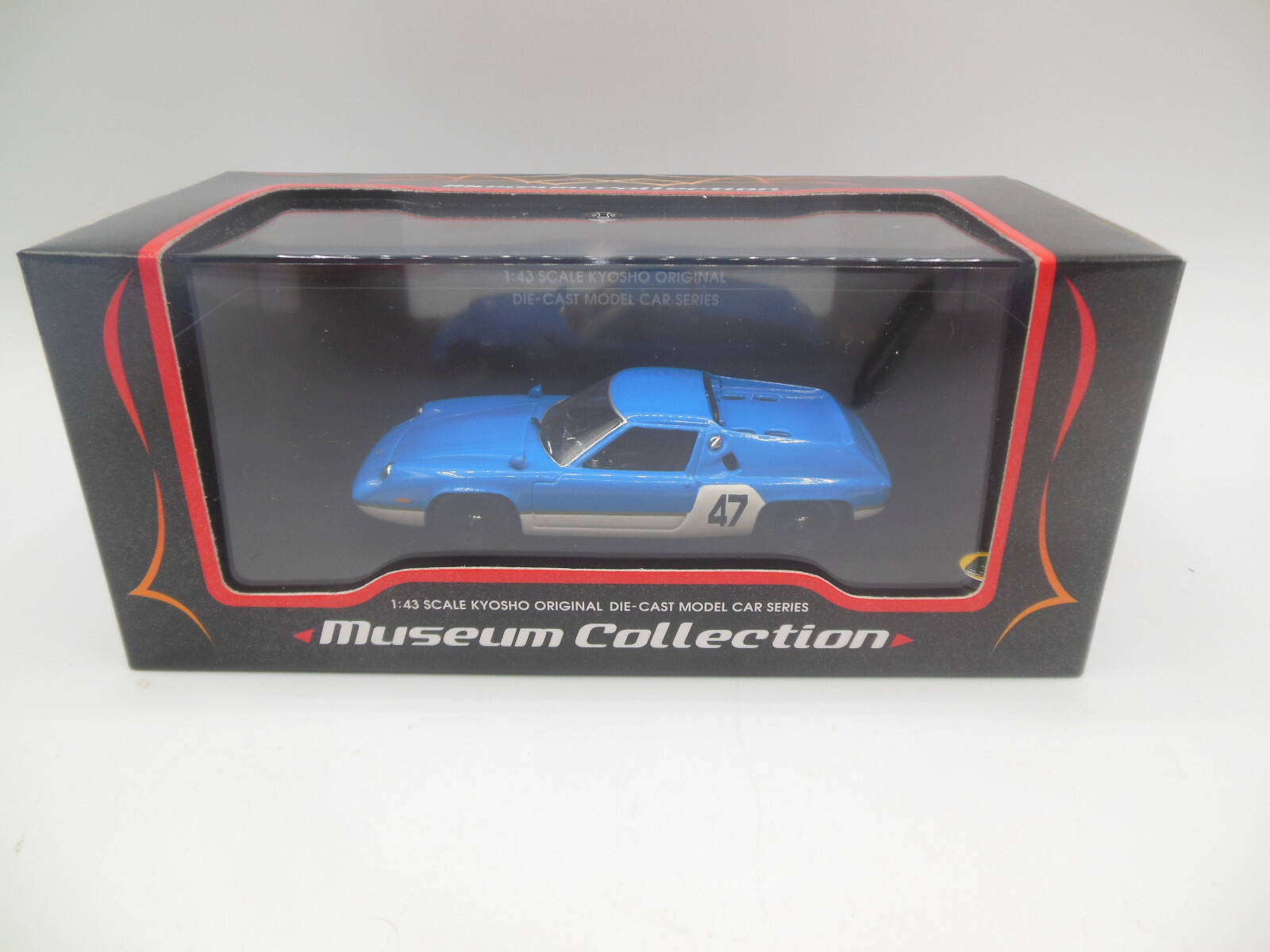 Rare Kyosho 03072B Lotus Type 47 Europa in Blue & White RN.47 1:43 Scale