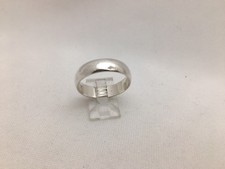 Sterling Silver .925 6mm Wide Plain High Polish Bands Rings