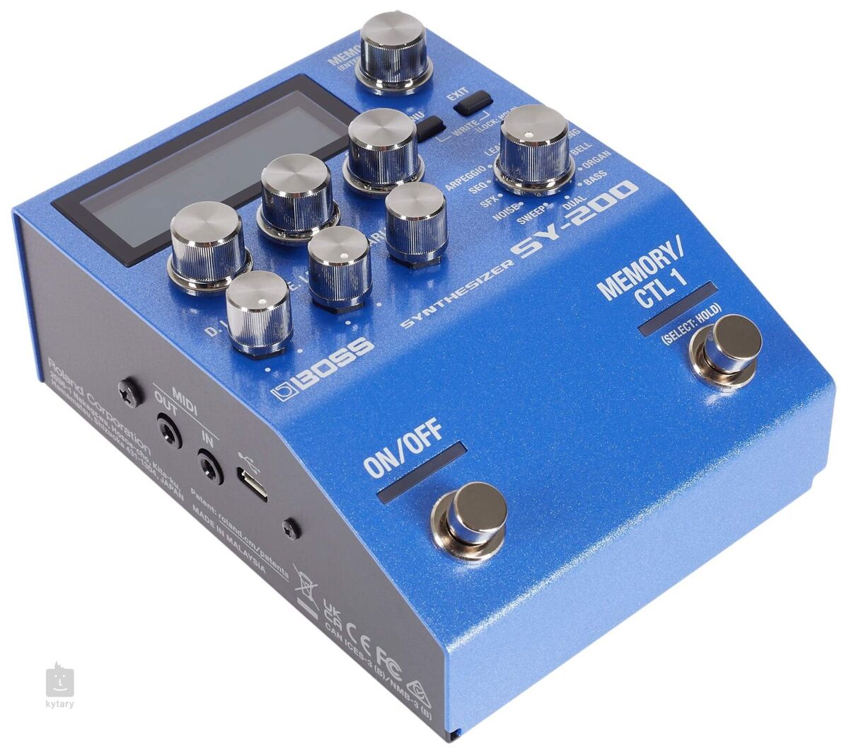 BOSS SY-200 Synthesizer Effects Advanced Polyphonic BOSS SY-200 Synthesizer Effects Advanced Polyphonic