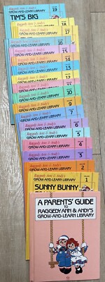   Raggedy Ann & Andy book set 1988 Rare Almost Complete Set Rare Vintage   
