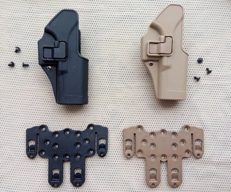 Pistol Holster Chest Paddle Rapid Draw Holsters Belt for Glock 17 18 19 22 23 31 - Image 2 of 4