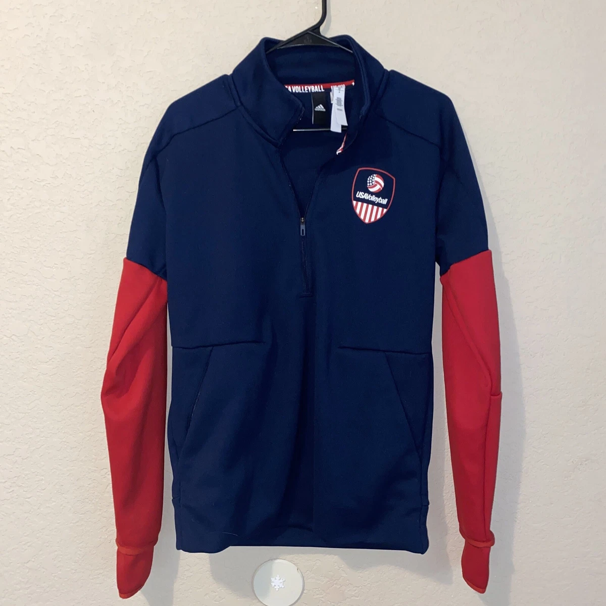 Pull adidas cheap rouge blanc bleu