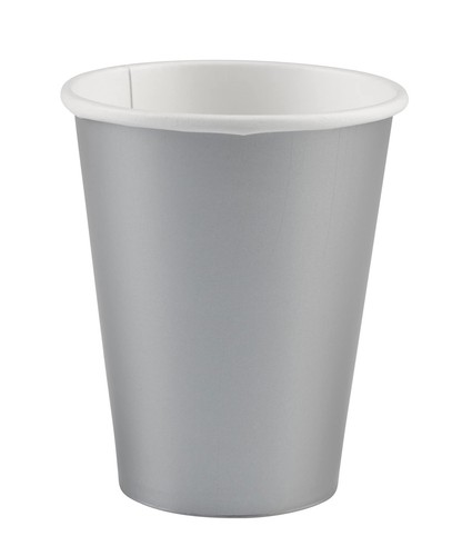 Amscan Pappbecher Weiß, 8 Stück, 266 Ml – Perfekt Für Party & Garten