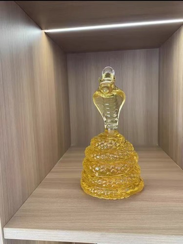 1000ml Snake Animal Shaped Novelty Wine Bottle Hand Blown Whiskey Decanter - Picture 6 of 7