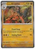 HISUIAN ARCANINE 100/167 RARE HOLO Scarlet & Violet TWILIGHT MASQUERADE Pokemon