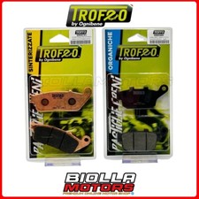 Honda NC S ABS (35KW) 750 2018 FRONT + REAR TROPHY BRAKE PAD KIT