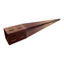 Image of Wedge 600mm Support Spike For Fence Posts - 75mm x 75mm
