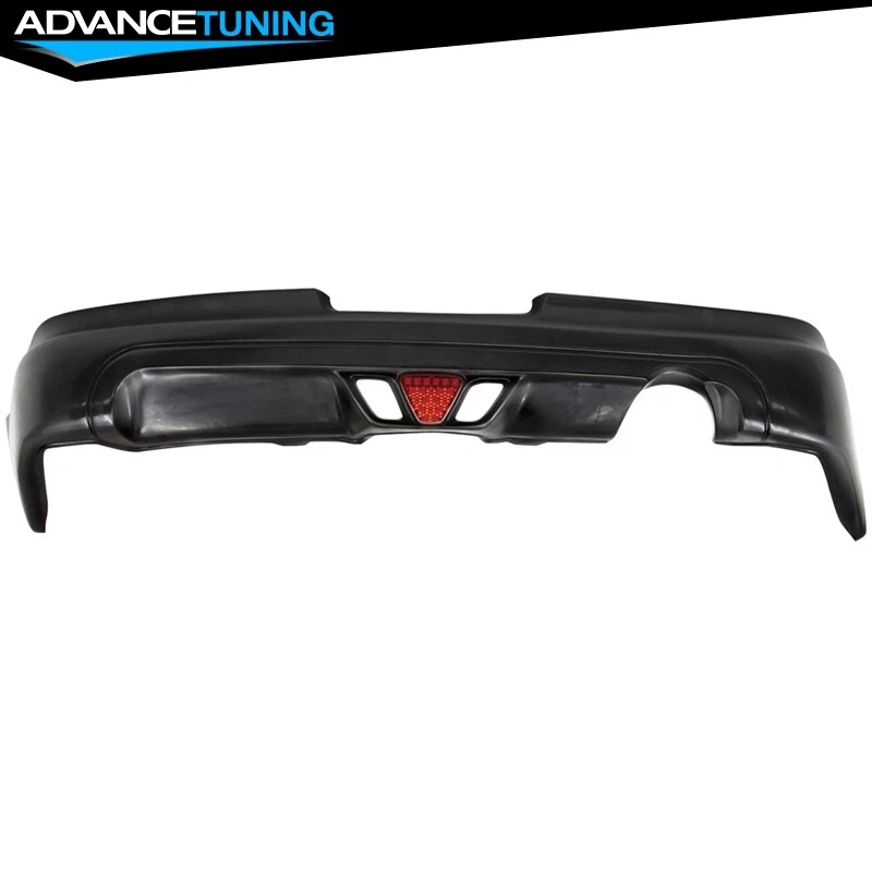 Fits 05-06 Acura RSX DC5 Type-S 2Dr Mugen PU Rear Bumper Lip Spoiler LED Light Foto 4 de 4