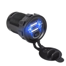 Dual USB Car Phone Charger Lighter Replacement Part Usb Car Power Adapter