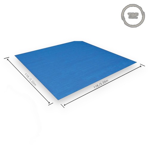 BESTWAY 58001 lona de suelo 335x335 cm lona de protección del suelo base de piscina protección del suelo - Imagen 6 de 6