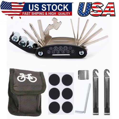 Bike Repair Tool Kit-21in1 Bicycle Multitool Portable Mountain Bike Tool Kit