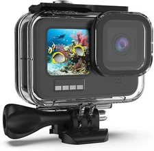For Gopro 12 ,13, 11 ,10, 9 Waterproof Case  Diving Protect Underwater Durable