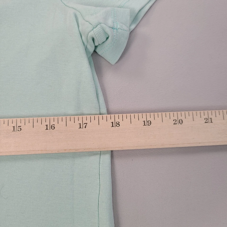 Camisa Ciervo Blanca Mujer Grande Azul Verde Informal Exterior Ligera Damas Foto 4 de 4