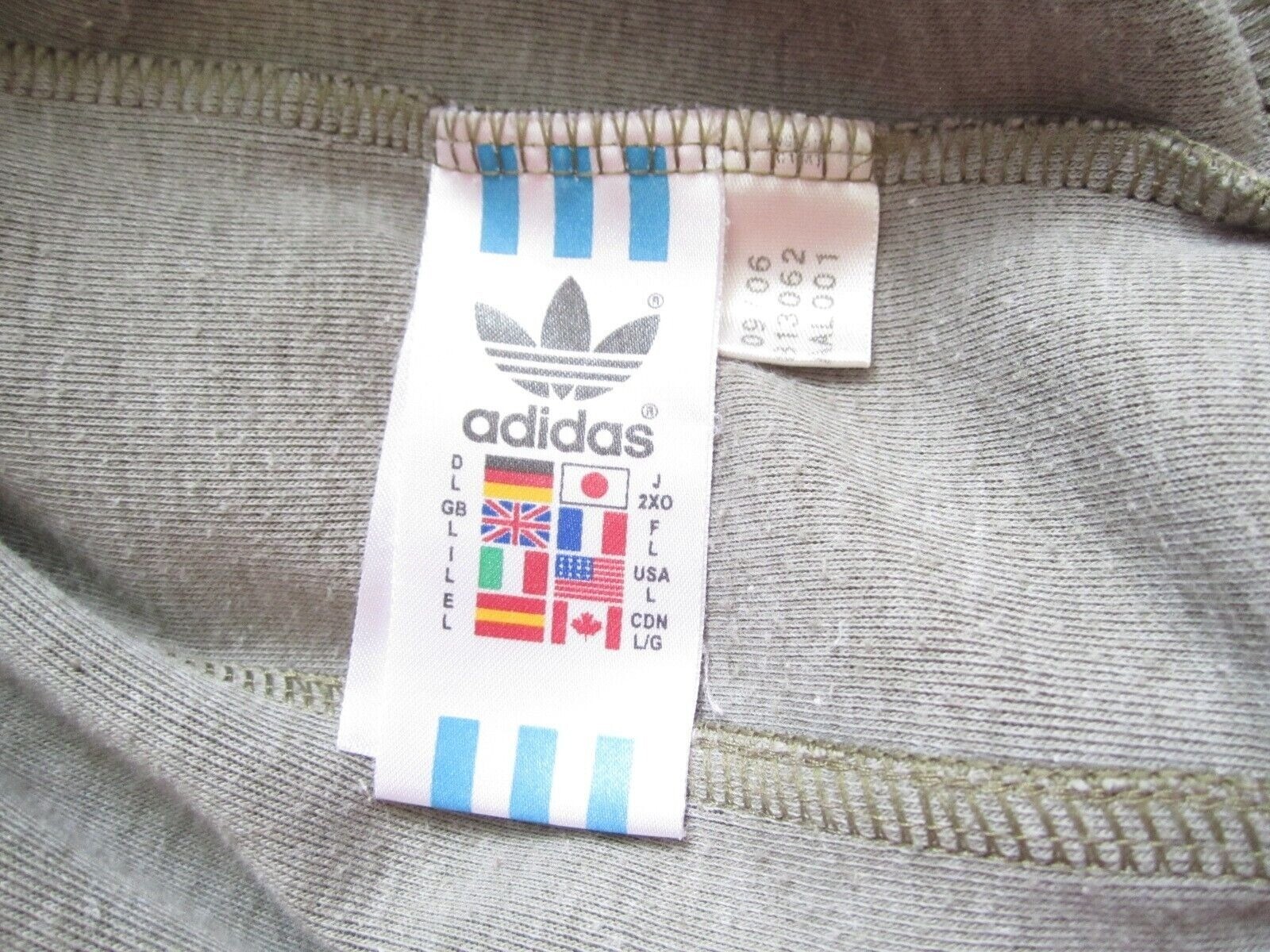 Vintage Adidas Track Jacket The Greatest Muhammad Ali Zip 1990's Sz L (MJ27) thumbnail 2