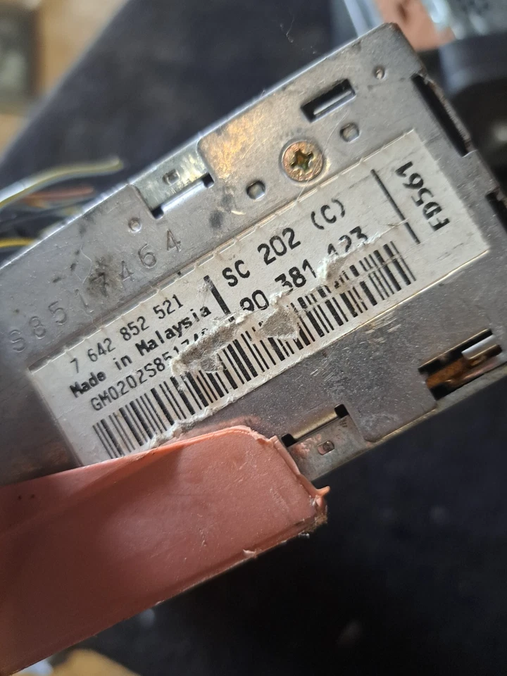 Z27* Opel Vectra B Autoradio 90381123 - Bild 3 von 4