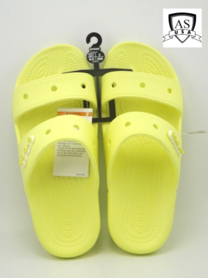 CROCS Classic Two-Strap Slide Sandals Men display picture 1
