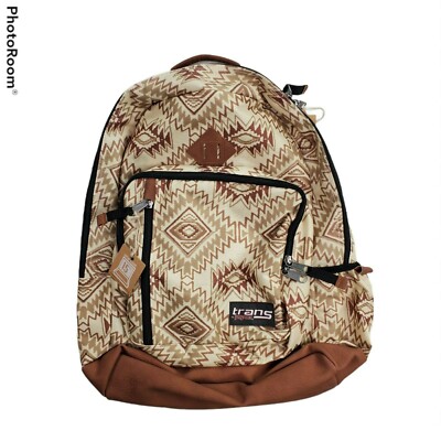 Trans Jansport Backpack Bookbag Dakoda Southwest Laptop  display picture 1