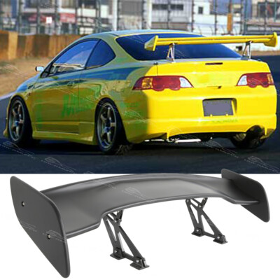 For Acura Integra TSX RSX Black 47'' Car Rear Trunk GT Style Racing Spoiler Wing
