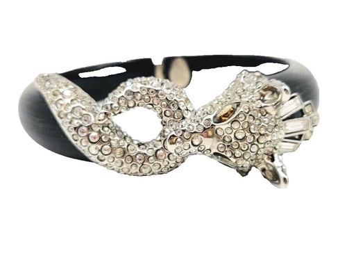 100% Authentic Alexis Bittar Punk Royale Black Beaded Bow  display picture 1
