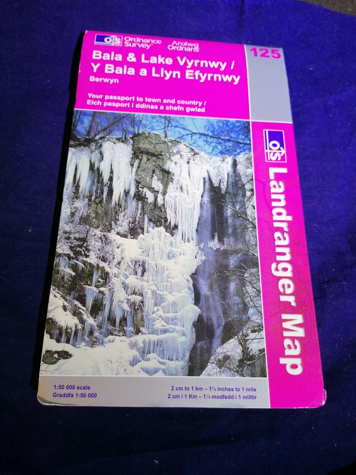 Bala and Lake Vyrnwy: Y Bala a Llyn Efrn... by Ordnance Survey Sheet map, folded