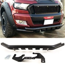For Ford Ranger 09/2015-2022 Front Bumper City Bar Spoiler Nudge Bull Bar Black
