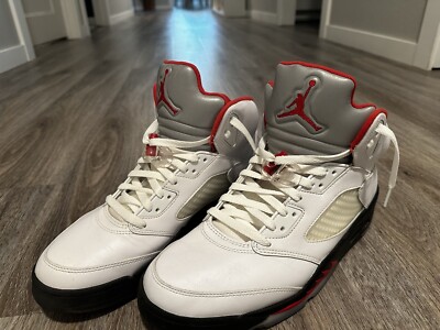 Jordan Retro 5 Low Fire Red Size 12 s-l400.jpg main image 3
