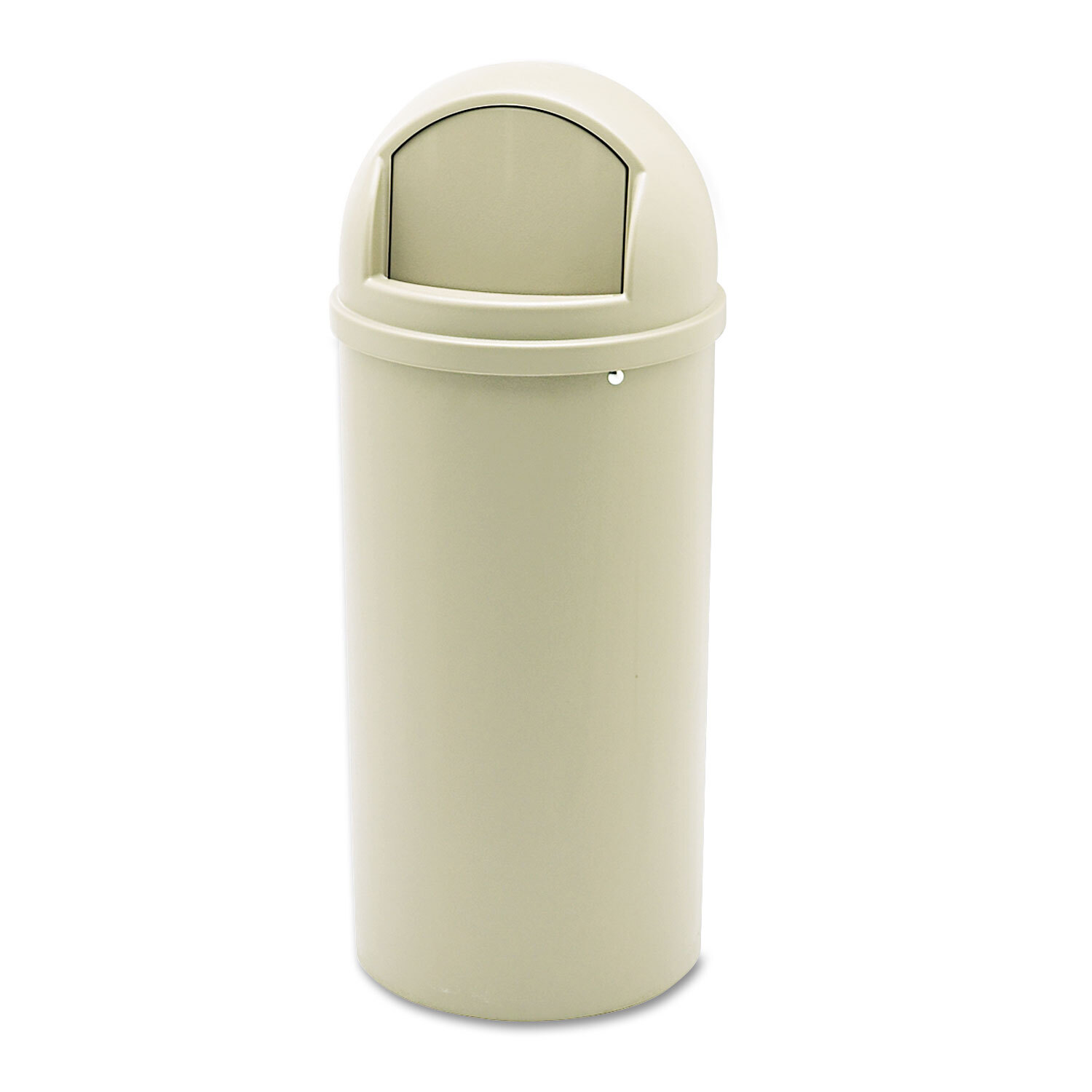 Rubbermaid Marshal Classic Container Round 15 gal Beige FG816088BEIG 43390₽