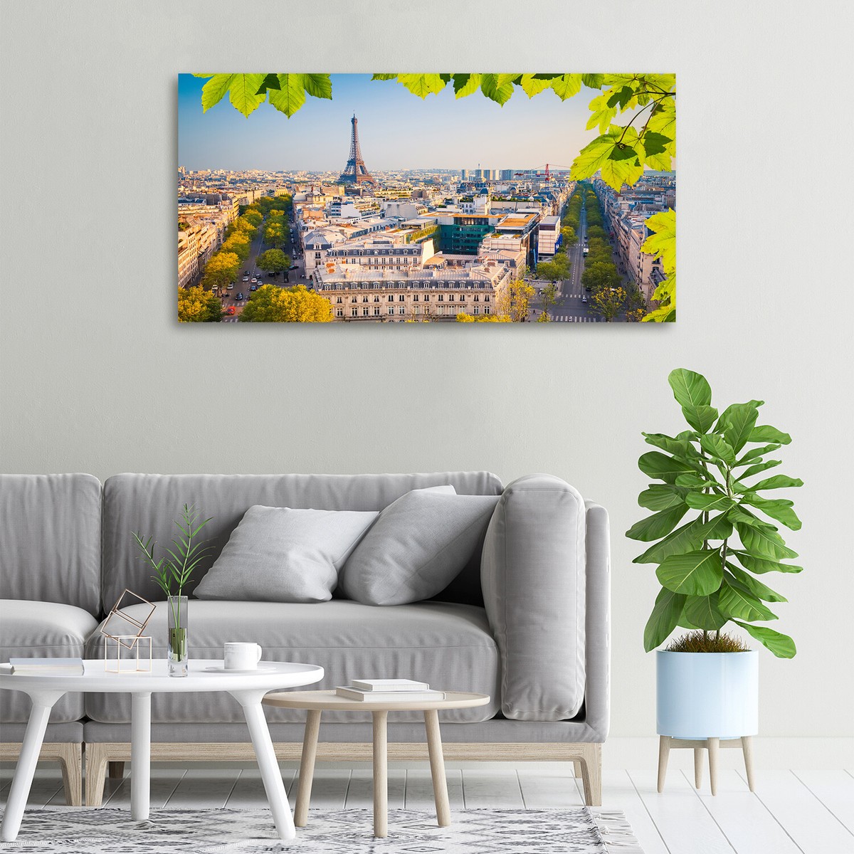 Tulup Tableau Sur Verre Trempé Image 100x50 - Un Tas De Pierres