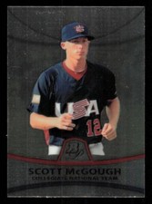2010 Bowman Platinum Prospects Scott McGough USA #PP41