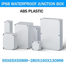 IP68 Waterproof Junction Box Enclosure Terminal Electric Cable Connector Outdoor