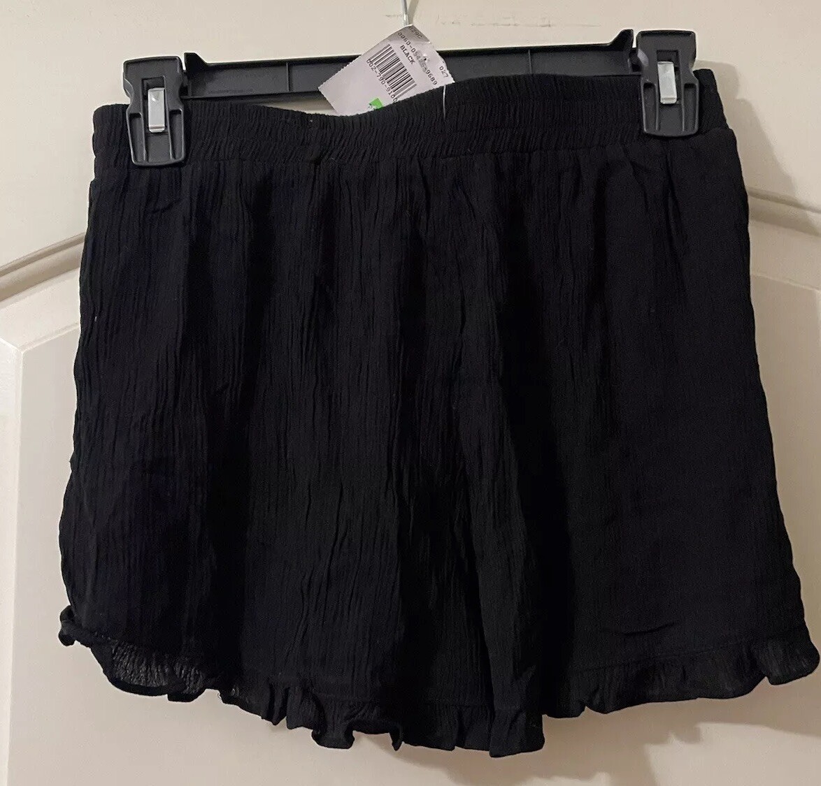 NWT Ambiance Apparel Flowy Black Shorts Women's Small | eBay