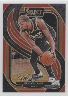 2024-25 Panini Select Premier Level Red Prizm 75/199 Kevin Durant #127 3hd