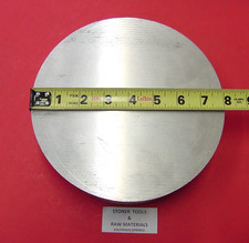 8" ALUMINUM 6061 ROUND ROD 1.3" LONG T6511 Solid Extruded Lathe Bar Stock New
