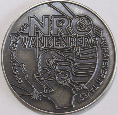 NRO VANDENBERG VAFB COIN AB WHATEVER IT TAKES OFFICE OF THE COMMANDER