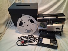 ELMO ELMO ST 1200D M O SOUND Super 8 Movie projector In Box