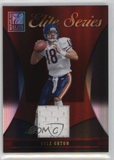 2006 Donruss Elite Elite Series Black Jerseys /299 Kyle Orton #ES-2 1s44