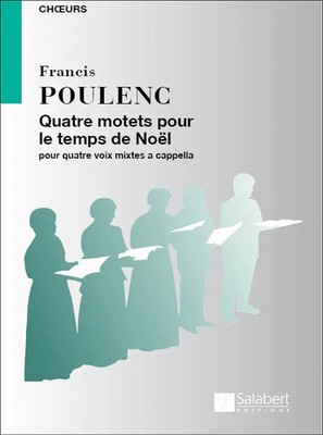 Francis Poulenc | 4 Motets Pour Le Temps De Noel | Einzelstimme