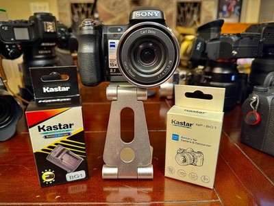 Sony Cyber-Shot DSC-H7 Digital Camera COOL CCD 8.1MP w/ NEW Battery+Charger DIGI