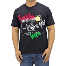 Image of True Religion Mens T Shirt Crew Neck Short Sleeve Tee Pullover Summer Cotton Top
