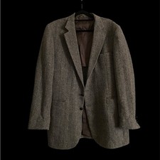 Stafford Gray Sport Coat Classic Tailored Blazer