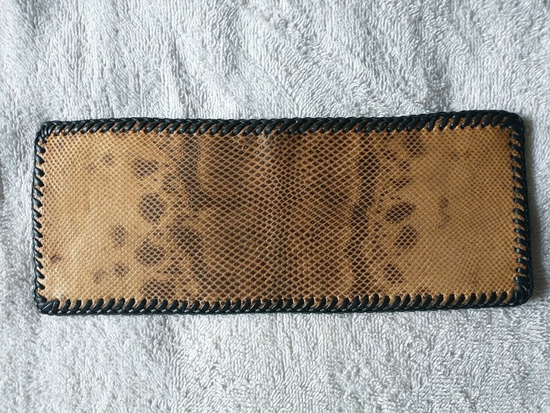 Women's Hand Tooled & Crafted Leather Bifold Wallet #9