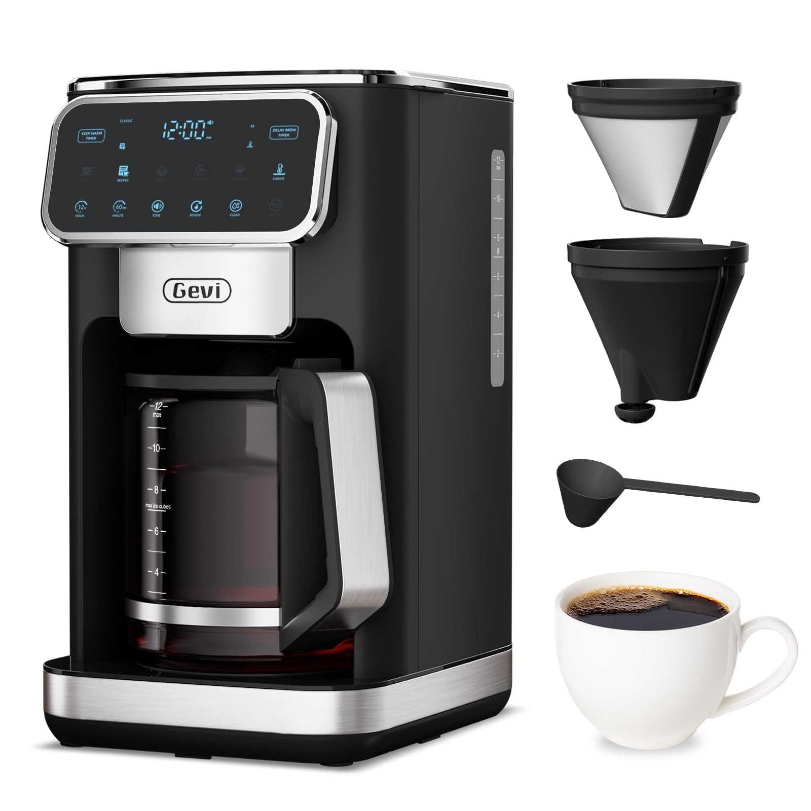 With Touchscreen, Strong Brew & Iced Coffee ...