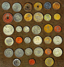 S.E. Asia/Oriental 33 coins w/ Empire China, Nepal, Samoa, Fiji, New Caledonia +