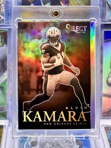 2021 Select CASE HIT SSP Artistic Selections Prizm #AS-25 Alvin Kamara Saints