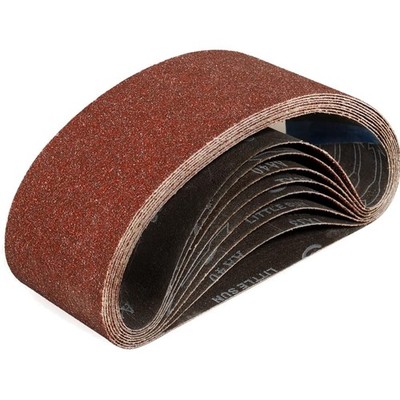 Sandingsband 100x610mm Beläge 8 Stück Grit 40-400 Holz Metall Kunststoff