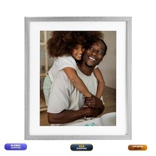 Stupell Industries Custom Hanging Wall Art Gray Frame 17x21 Inches Portrait
