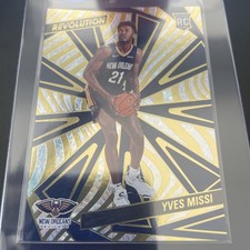 2024-25 Panini Revolution - Rookies Yves Missi #149 Fireworks /149 (RC)