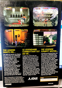 DRAGON THE BRUCE LEE STORY Atari Jaguar EMPTY Display Box OLD STOCK/ FOLDED #02